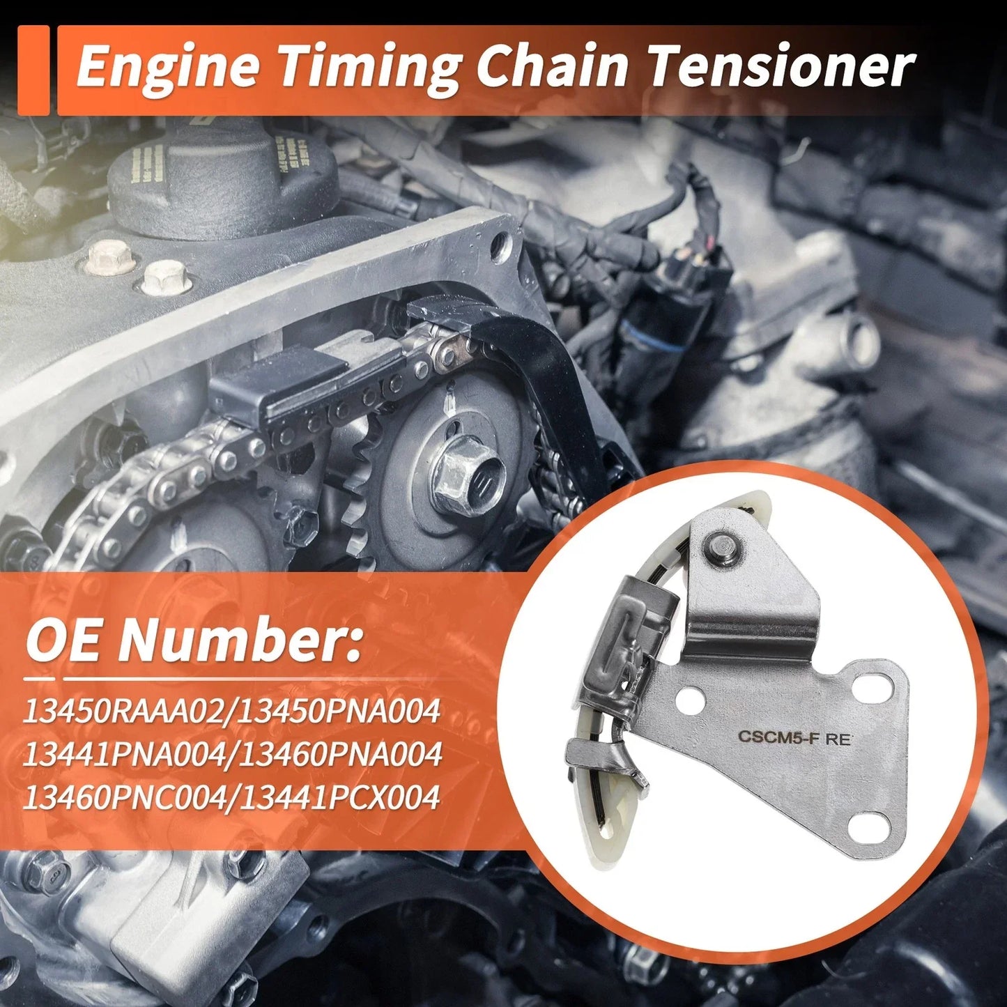 Timing Chain Tensioner for Honda Accord (2003-2007) 1 x Tensioner