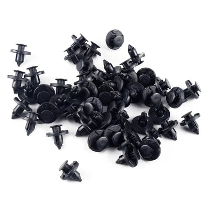 50 x Expanding Rivets for Nissan Bumper Fender Mounting Clips (Fits 8mm)