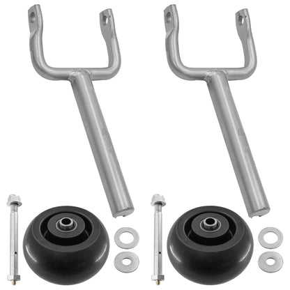 54" Deck Wheel and Arm Replacement for John Deere X710 X730 (1998–2024)