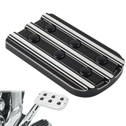 Large Brake Pedal Pad Cover for Harley Touring Street Road Glide Softail FLD