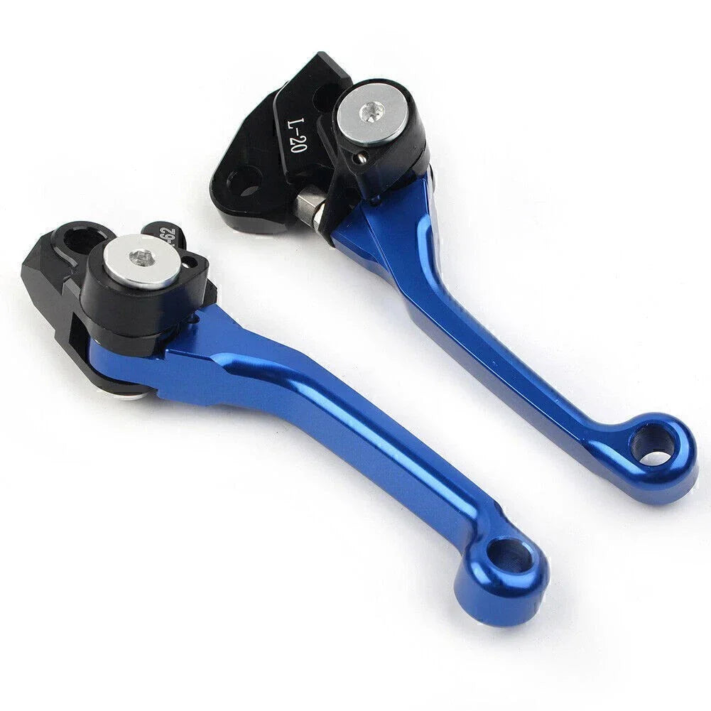 Blue Brake Clutch Levers for Suzuki RMZ450 (2005-2022)