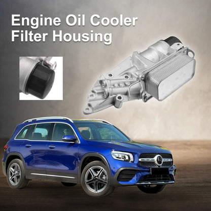 Engine Oil Cooler Filter Housing with Seals for Mercedes-Benz G550 (2009-2023)