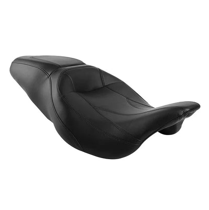 Black Driver Passenger Seat for Harley Touring CVO Road Electra Glide (09-23)