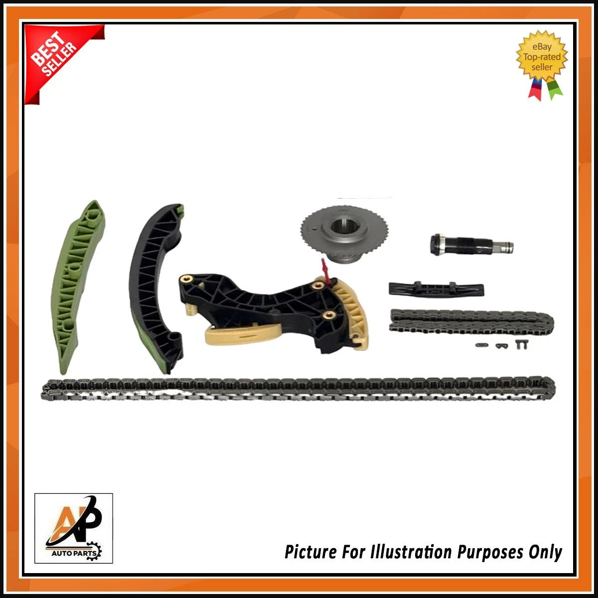 Engine Timing Chain Kit Premium Quality for Mercedes-Benz C E SLK (2000–2011)