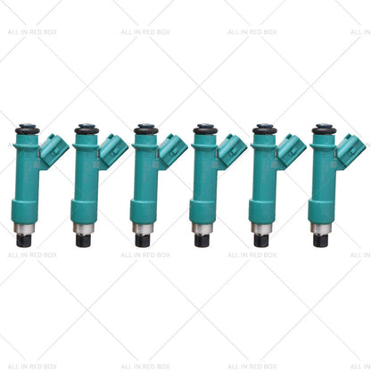 6 x Fuel Injectors for Landcruiser Prado, FJ Cruiser, Hilux 1GRFE V6 4.0L