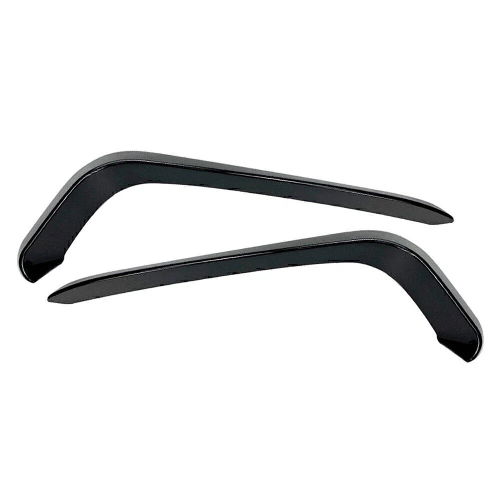 ABS Glossy Black Front Fog Light Trim for VW Passat Variant (2017-2018)