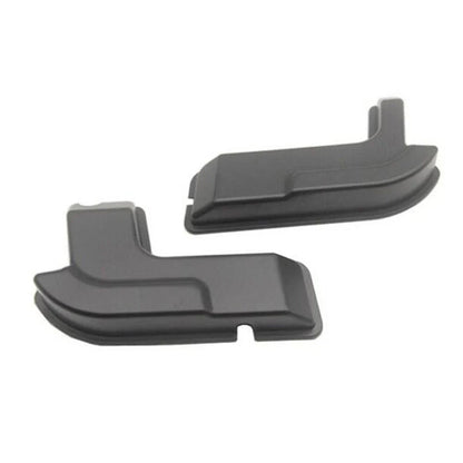 Black Rear Door Glass Heating Line Covers for Jeep Wrangler (2018-2023)