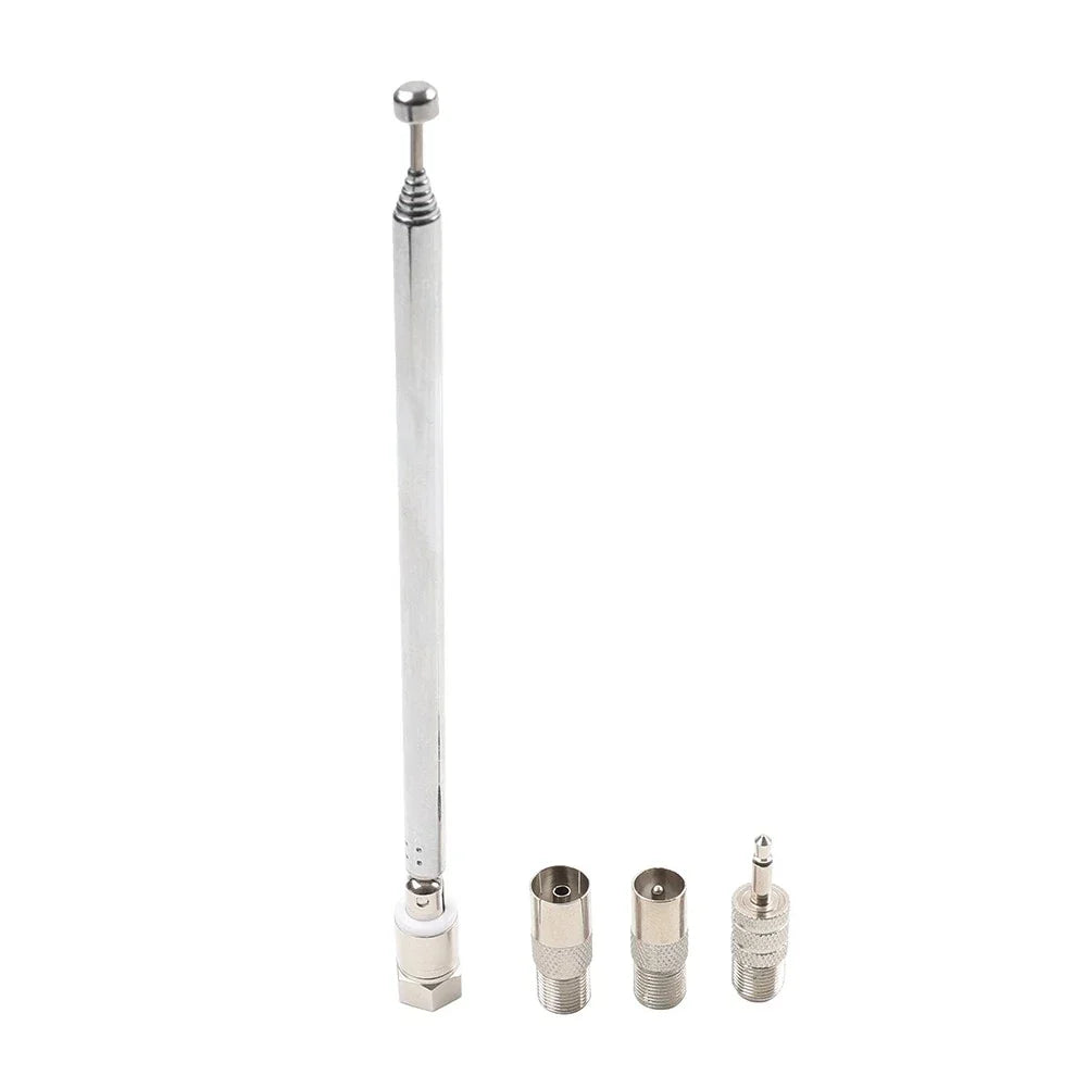 Telescopic Aerial Antenna 75 Ohm with TV/3.5mm Adapter for Bose Wave