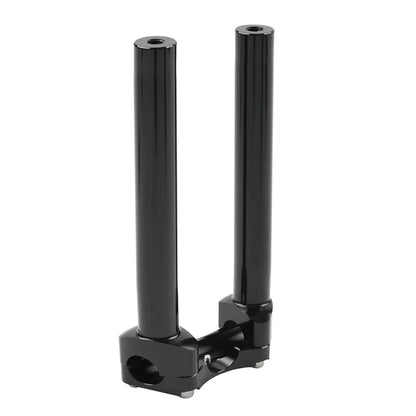 8.5" Handlebar Riser Top Clamp Black for Harley Fat Boy, Low Rider