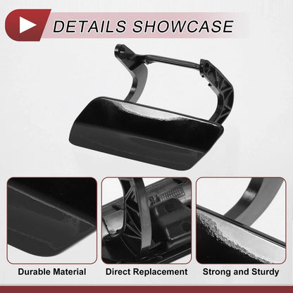 Front Left Washer Nozzle Cover for Mercedes-Benz GL350 (2013-2016) Black
