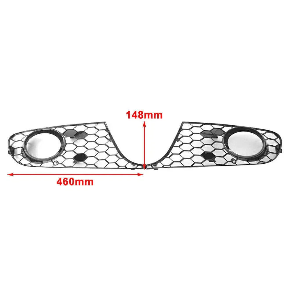 Honeycomb Fog Light Mesh Grille for VW Golf 6 Mk6, Jetta (2009-2014)