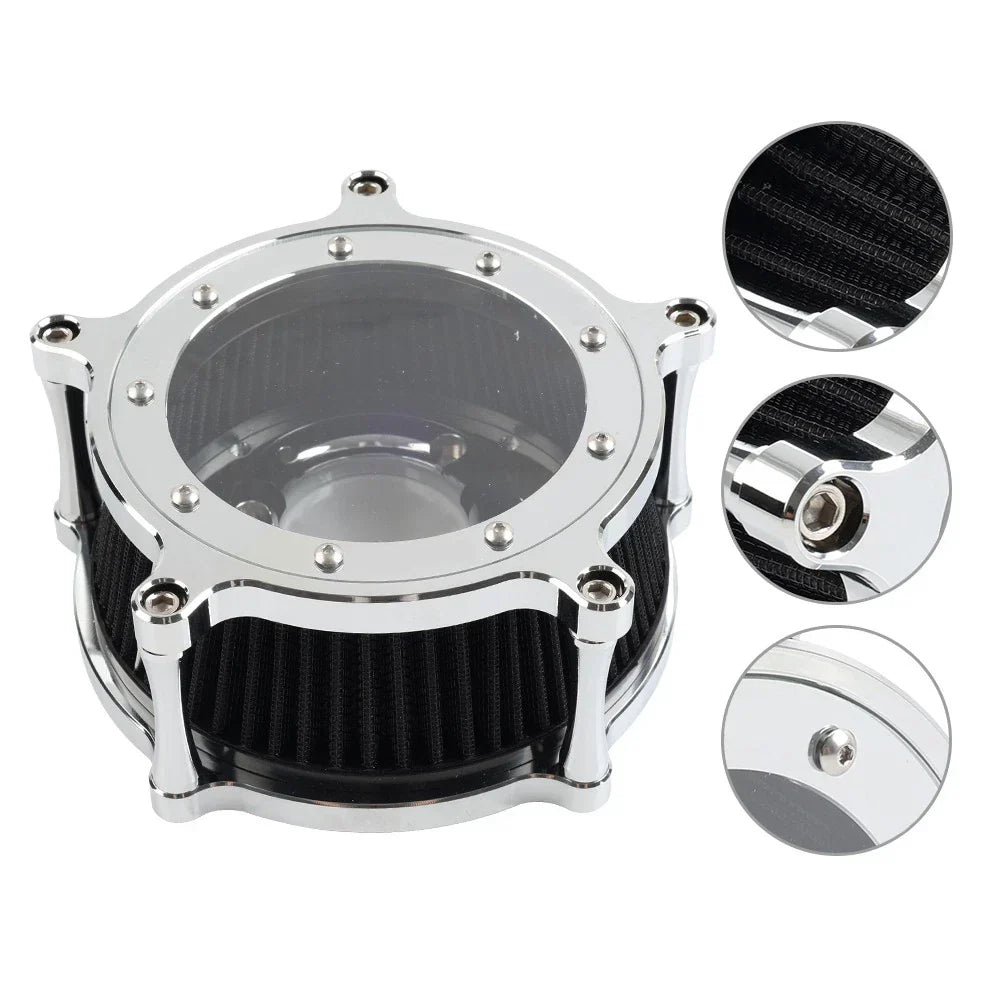 Air Cleaner Intake Filter for Harley Dyna Street Bob Electra Glide (2006-2023)