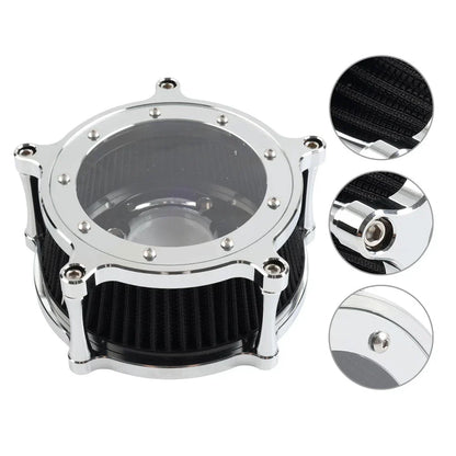 Air Cleaner Intake Filter for Harley Dyna Street Bob Electra Glide (2006-2023)