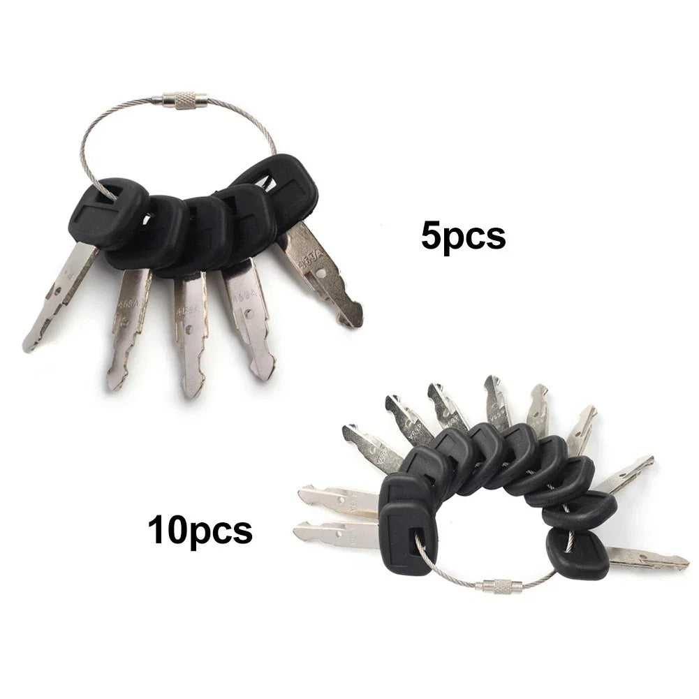 10 x Ignition Keys for Kubota Mini Excavator (No Year Specified)