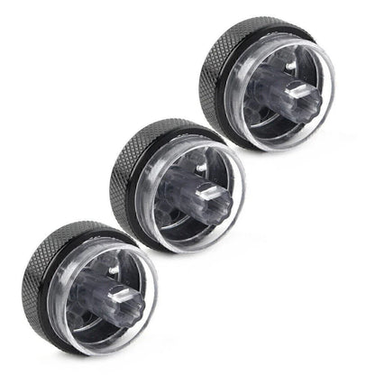 3 x Air Conditioner Switch Knob for Ford Focus MK2 MK3 Mondeo C-Max