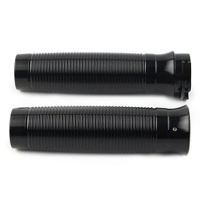 25mm Black Motorcycle Handlebar Hand Grips for Harley Bobber Chopper