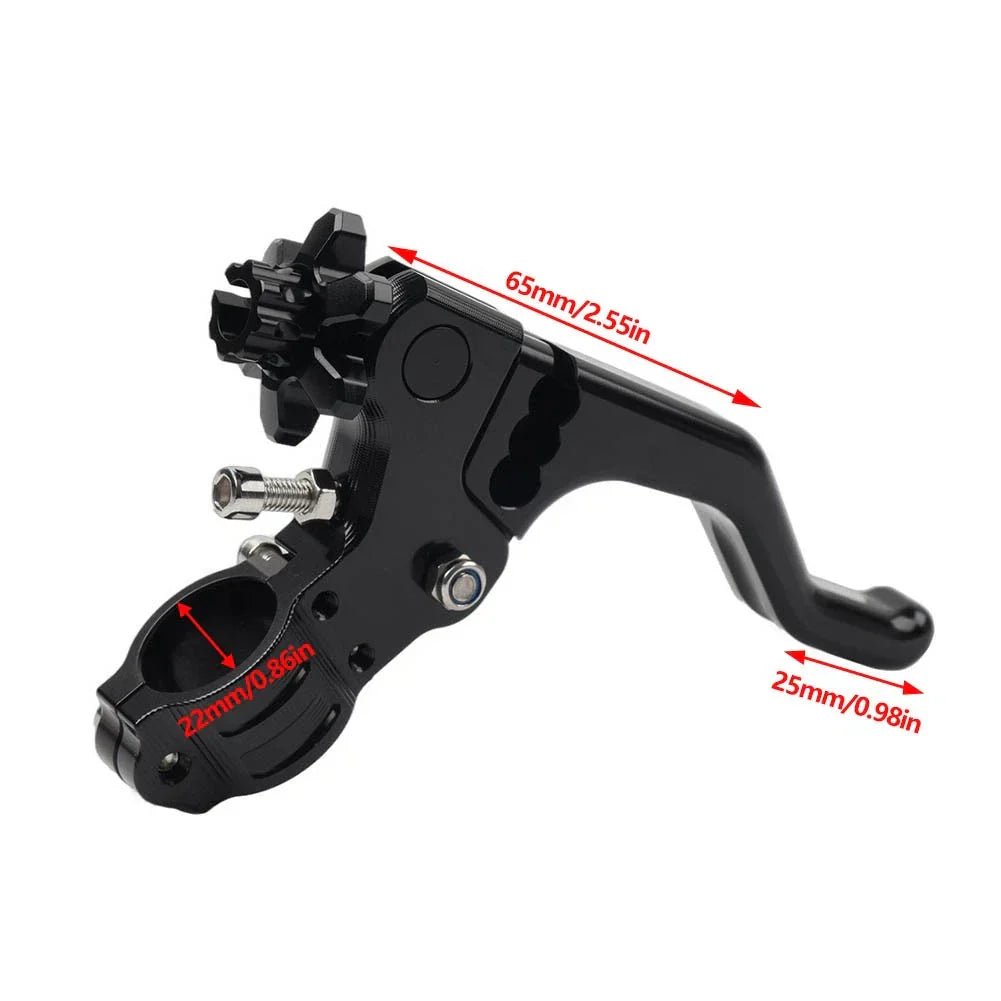 Stunt Clutch Lever Cable Pull 7/8" for Motorcycle - Red