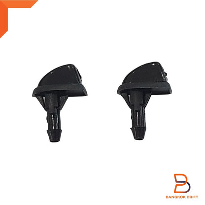 Pair Windshield Washer Nozzle Jet for Nissan Navara D21 Pathfinder (86-97)