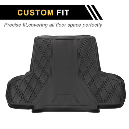 Cargo Liner Rear Trunk Mat for Porsche Panamera (2010-2023) Diamond Pattern TPE