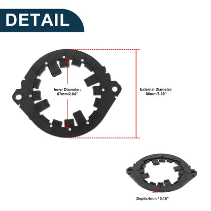 Speaker Spacer Ring Adapter for Honda ABS Midrange Speakers 2 x Pcs