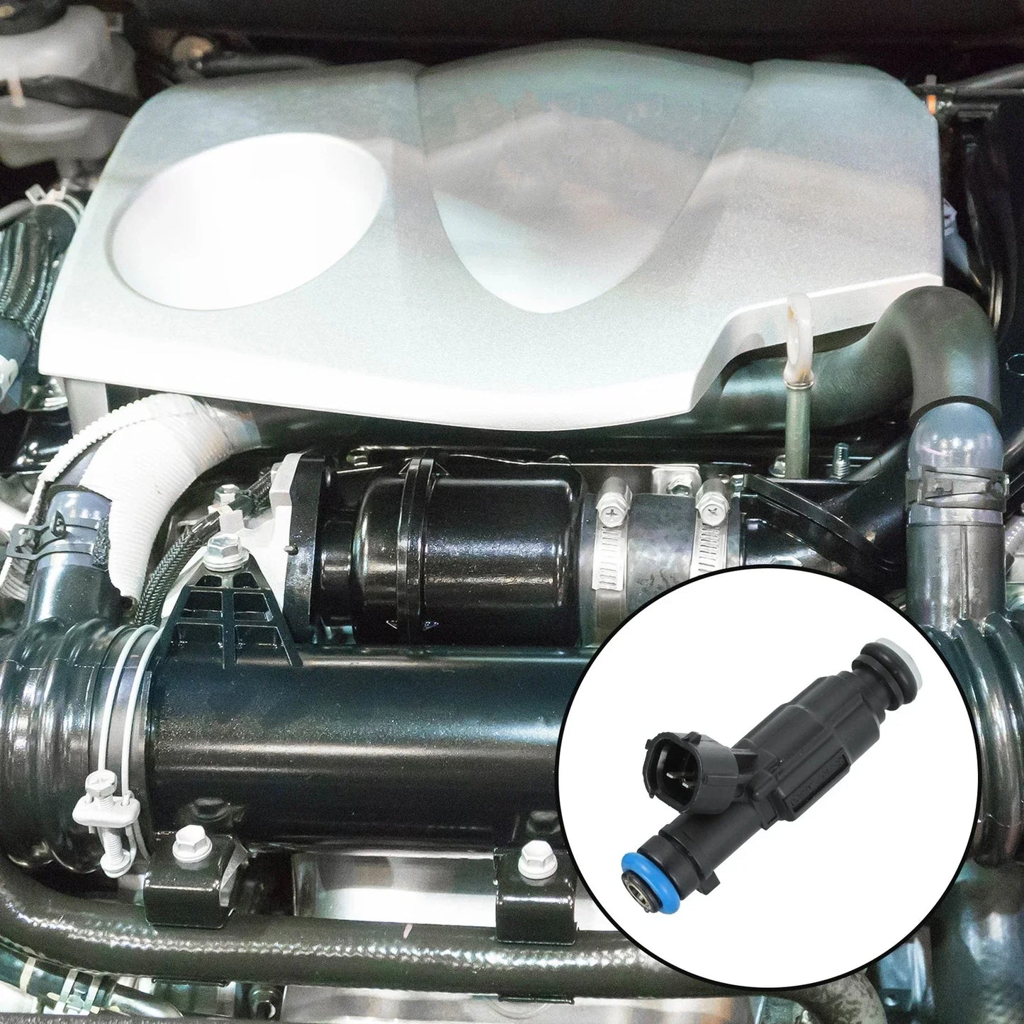 Fuel Injector 2.4L for Kia Optima (2009-2010) - 4 x Black Injectors