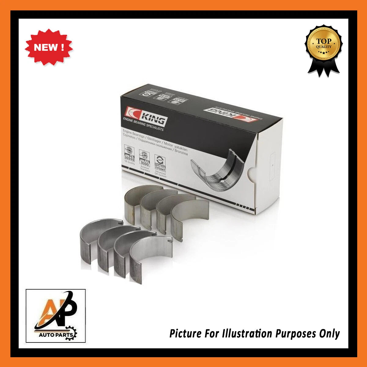 Big End Bearings Set Replacement for MINI Cooper W10 B16 (2010–2014)