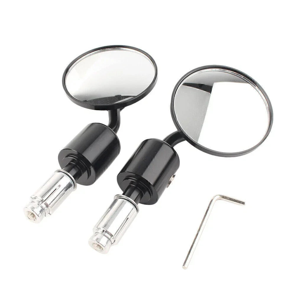 Rearview Mirrors for Motorcycle Street Bike Cruiser Chopper Dirt Bike Scooter