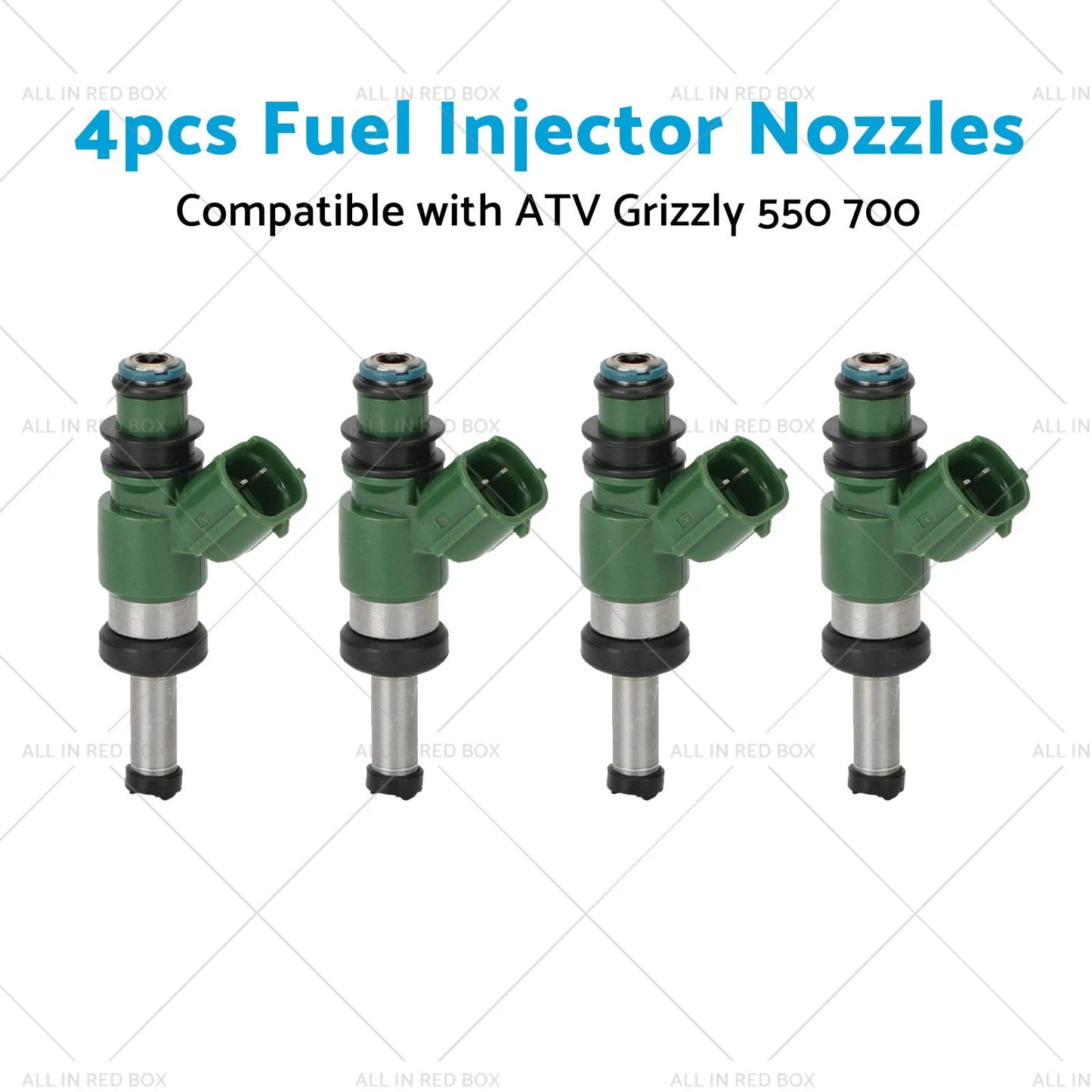 4pcs Fuel Injector Nozzles for Yamaha Grizzly 550 700 (2007-2017)