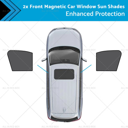 Front Magnetic Sun Shades for Mazda CX-3 (2015-Current)