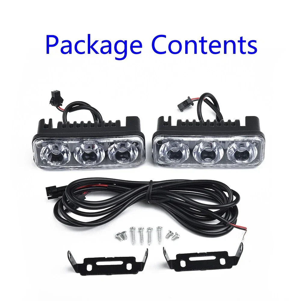 New Parts Light Super White Work 3LED Daytime Fog Lamp
