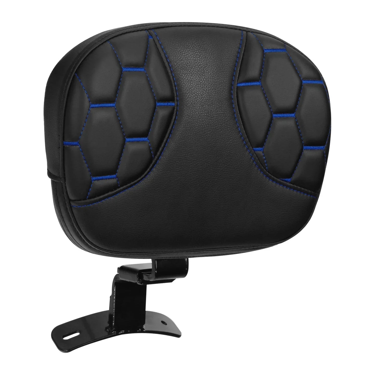 Black Front Driver Backrest Pad for Harley Touring Street Glide (2009-2023)