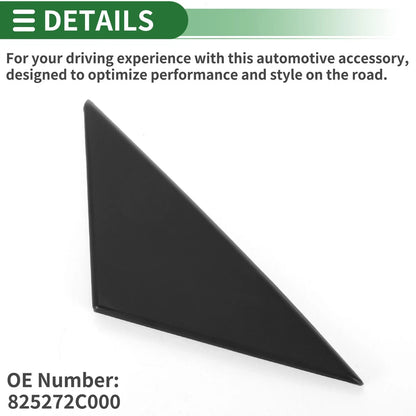 Front Right Side Door Pillar Window Trim for Hyundai Tuscani (2001-2008)