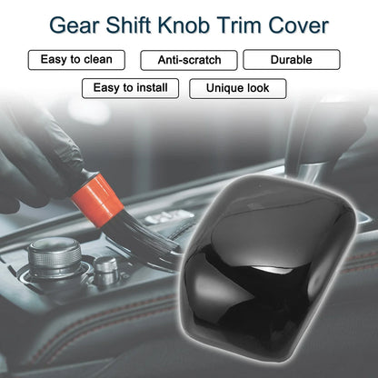 ABS Gear Shift Knob Cover Sticker for Mercedes-Benz A CLA Class (2019-2023)