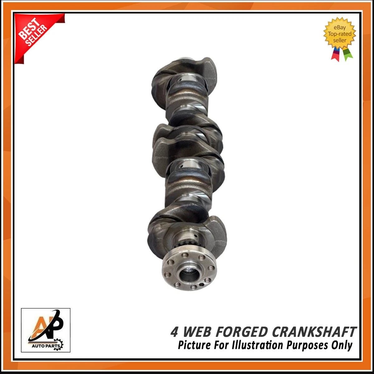 Crankshaft for BMW 5 Gran Turismo N57 3.0 Diesel (2011–2016) Heavy Duty