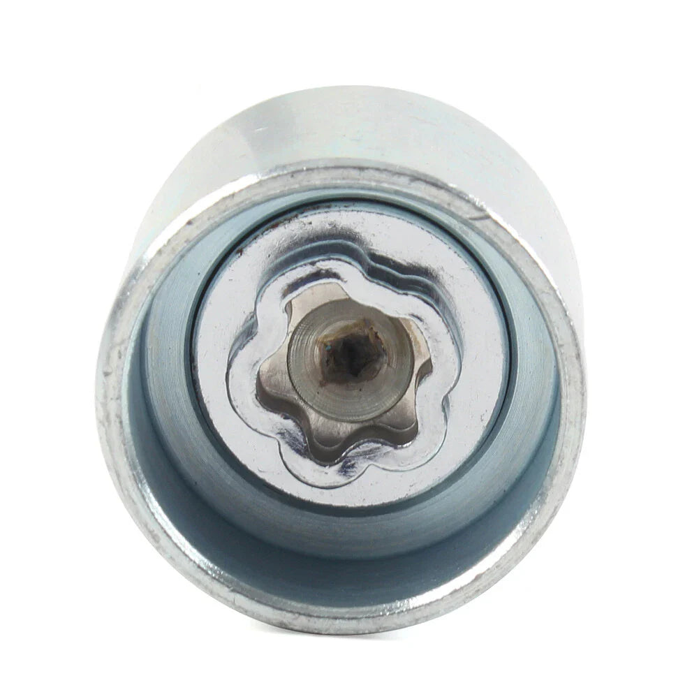 Metal Wheel Lock Lugnut Anti-theft Key Socket for BMW