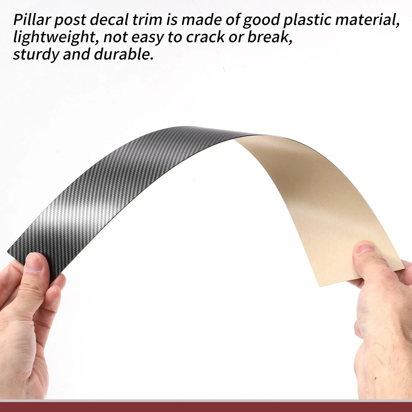 10 x Door Pillar Window Trim Covers for Mercedes-Benz GL-Class (2013-2019)