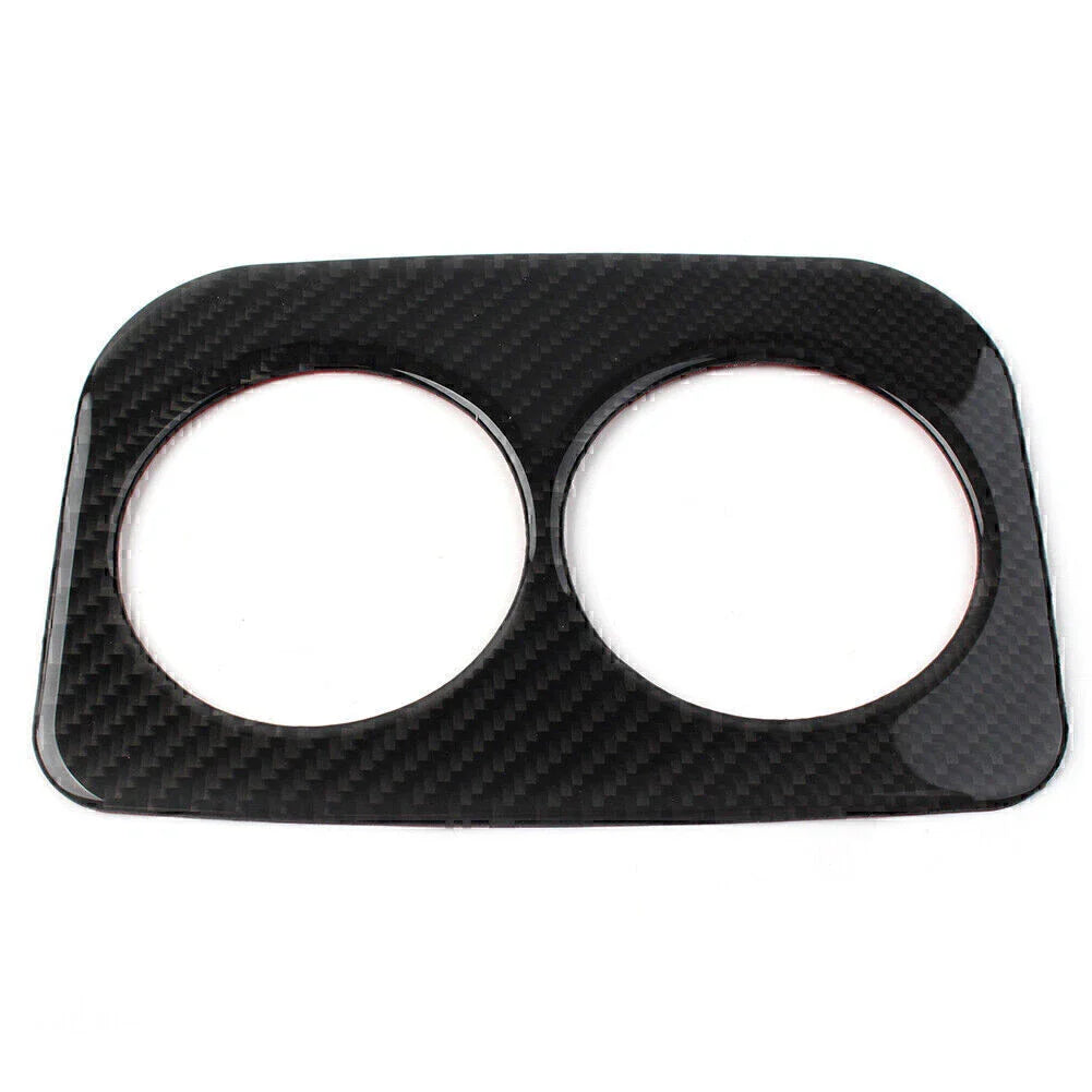 Carbon Fiber Rear Water Cup Panel Cover Trim for Subaru Forester (2013-2018)