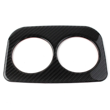 Carbon Fiber Rear Water Cup Panel Cover Trim for Subaru Forester (2013-2018)