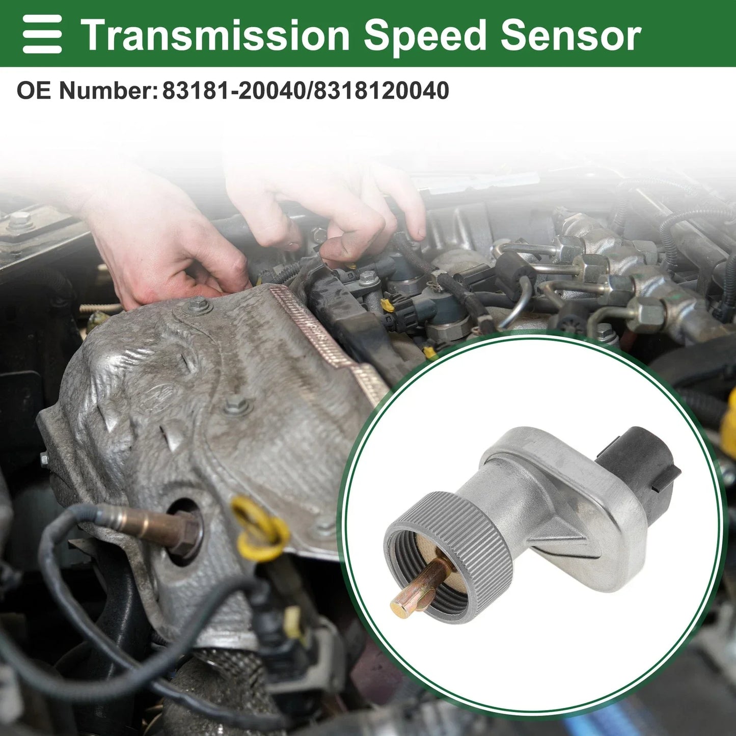 Transmission Speed Sensor for Lexus LX450 (1996-1998) - 1 x No.83181-20040