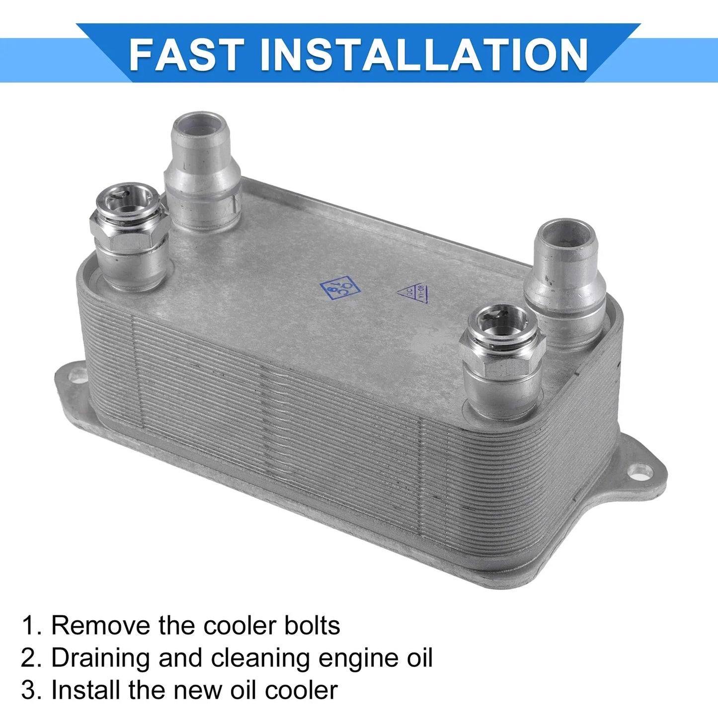 Engine Oil Cooler for Mercedes-Benz C250, SLK350 (2012-2015)
