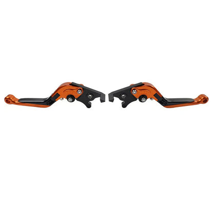 CNC Extendable Brake Clutch Levers for Yamaha YZF R1 (2009-2014) Orange