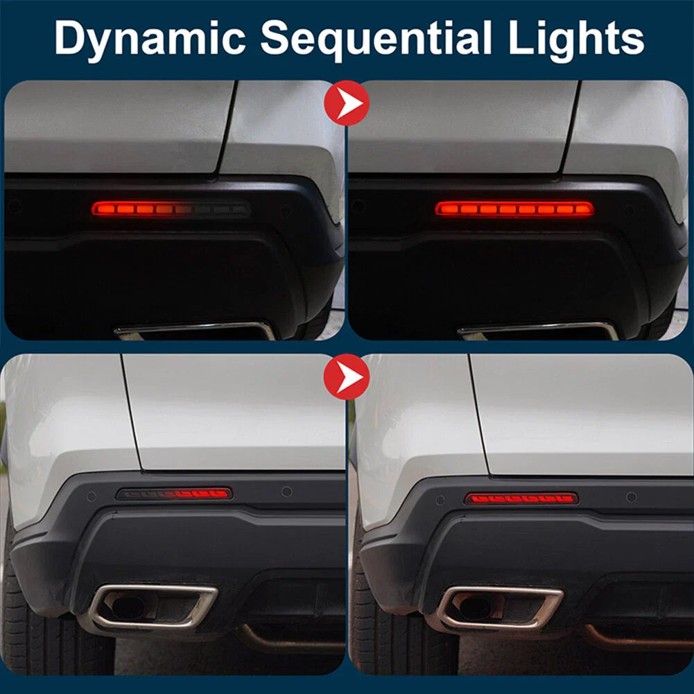 Rear Bumper Reflector DRL Brake Turn Signal Light for Honda CR-V (2023-2024)