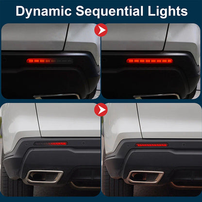 Rear Bumper Reflector DRL Brake Turn Signal Light for Honda CR-V (2023-2024)