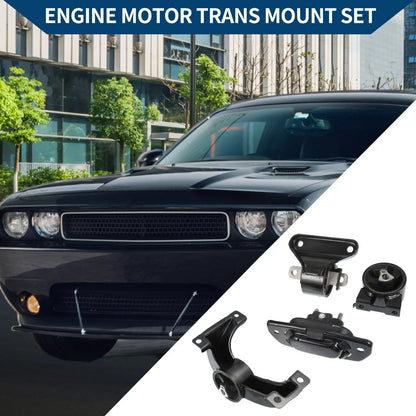 Engine Motor Trans Mount Set for Dodge Avenger 2.4L (2008-2014)