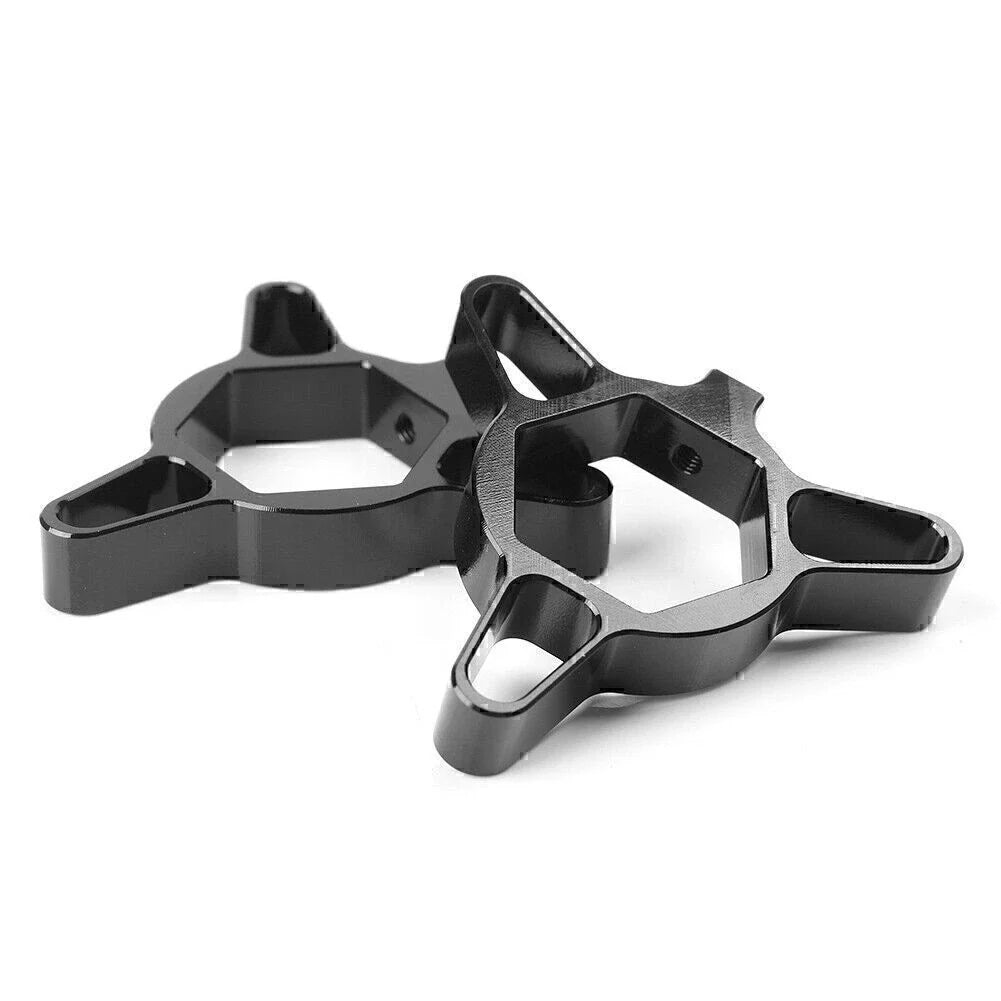 CNC 22mm Fork Preload Adjusters for Universal Aluminum Black