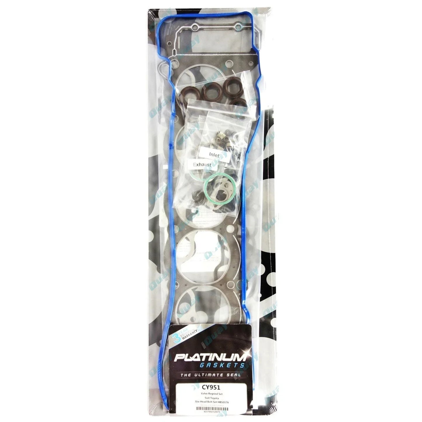 Valve Regrind Gasket Set (VRS for Landcruiser FZJ105 FZJ75 FZJ78R V6 1998~2001