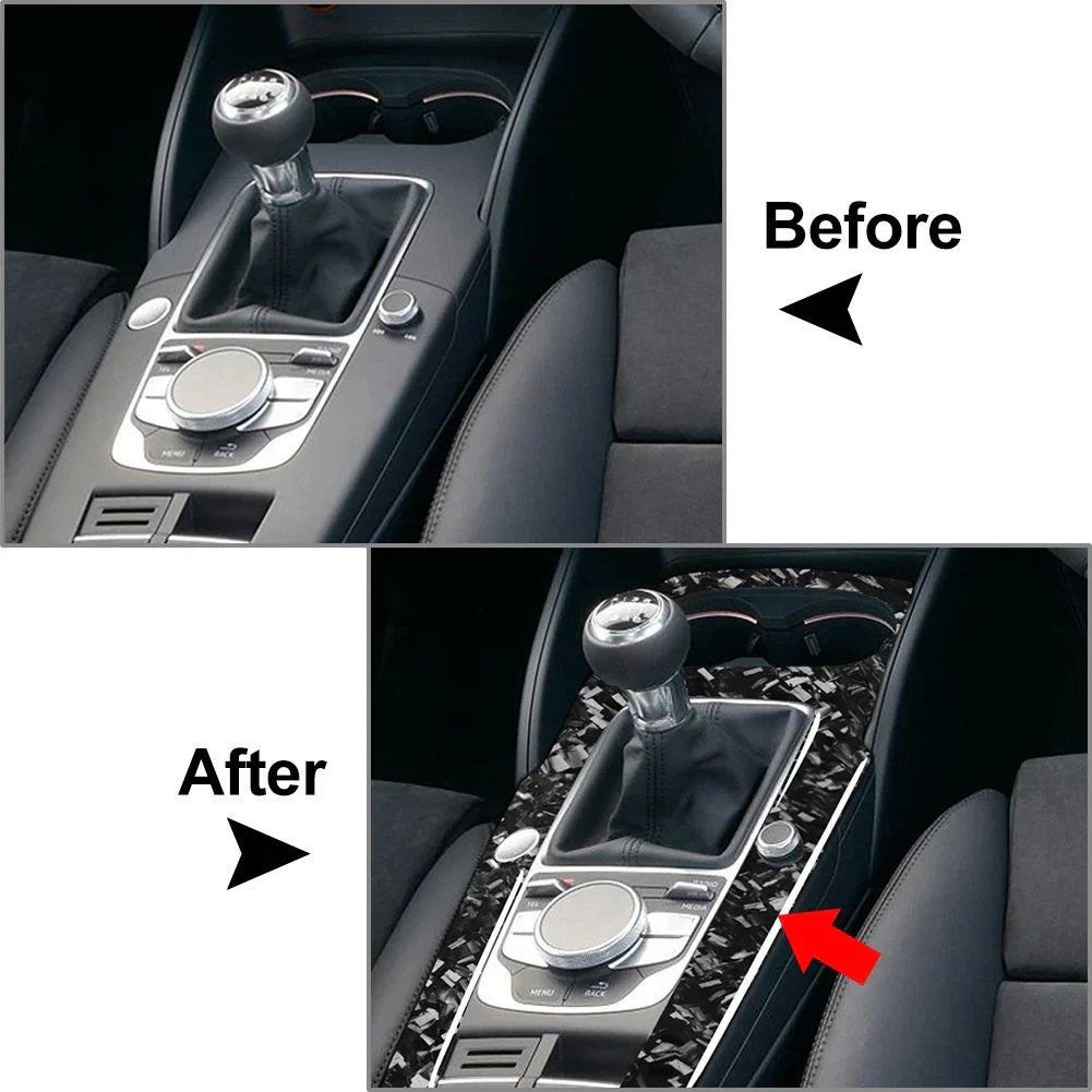 Center Console Gear Shift Panel Cover Trim for Audi A3 S3 2012-2020