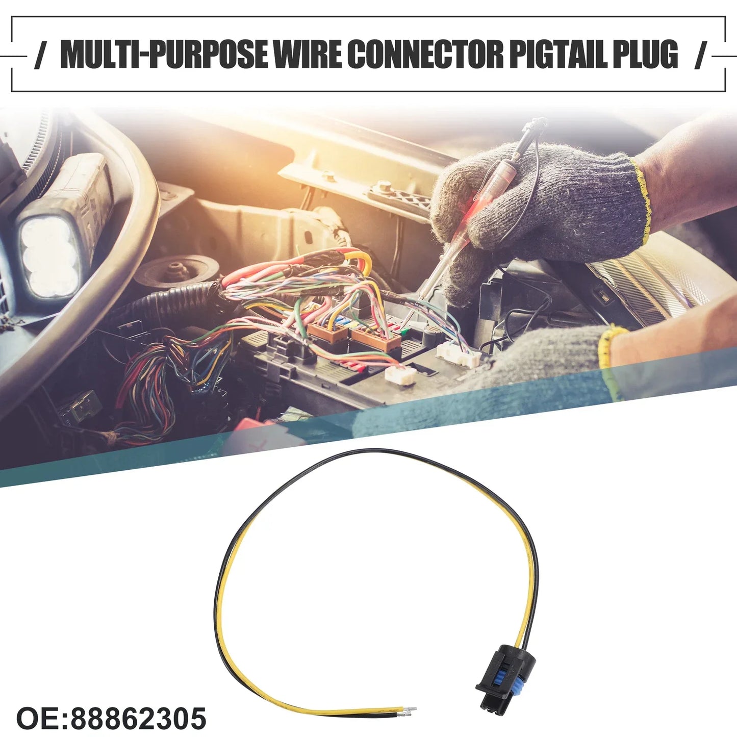 Multi-Purpose Wire Connector Pigtail Plug for Chevy ( Specified)