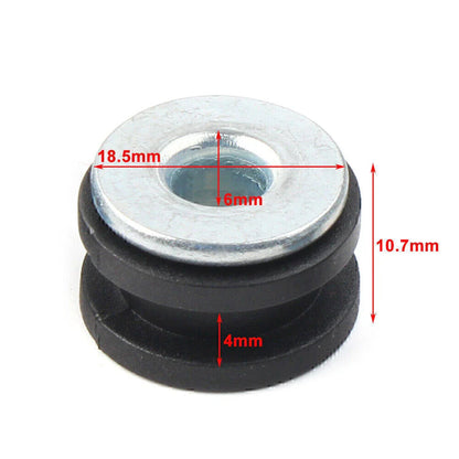 10Pcs Motorcycle Rubber Fairing Grommet Bolts