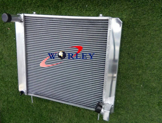 3 Core Aluminum Radiator + Fan for Jaguar XKE Series 1 (1961-1968)